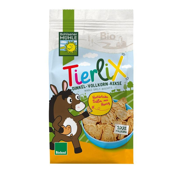 Produktfoto zu Bohlsener Mühle - Dinkel Tierlix - 125g