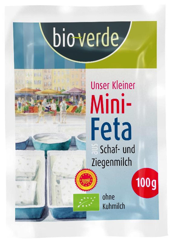 Produktfoto zu bio-verde - Griechischer Mini-Feta - 100g