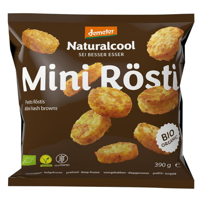 Produktfoto zu Natural Cool - Röstinchen Mini Rösti, tiefgekühlt - 390g