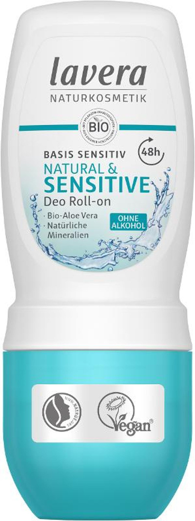 Produktfoto zu Lavera - Deo Roll on - basis sensitiv  - 50ml
