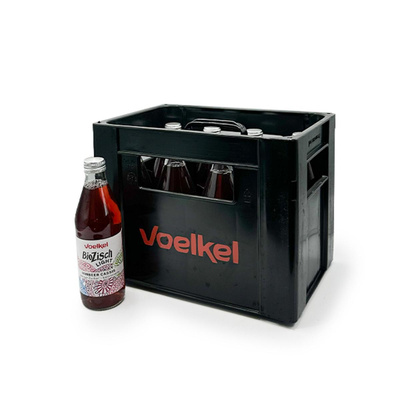 Produktfoto zu Voelkel - Bio Zisch leicht Himbeer Cassis - 10 x 0,33l