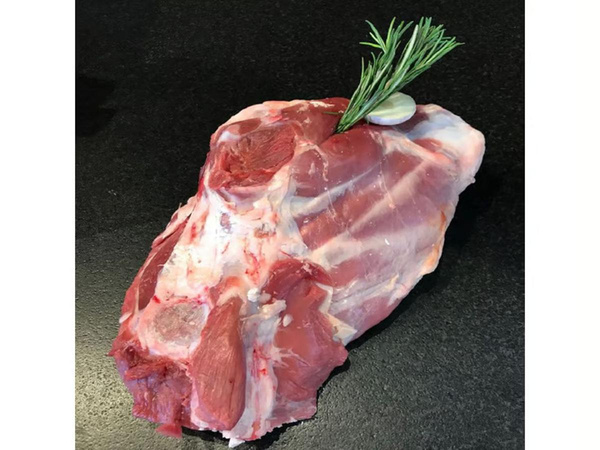 Produktfoto zu Lammkeule halb, mit Knochen - ca. 1,4kg