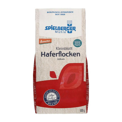 Produktfoto zu Spielberger - Haferflocken Kleinblatt - 500g