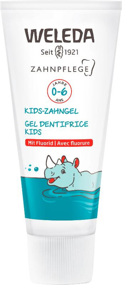 Produktfoto zu Weleda - Kinder Zahngel, mit Fluorid - 50 ml
