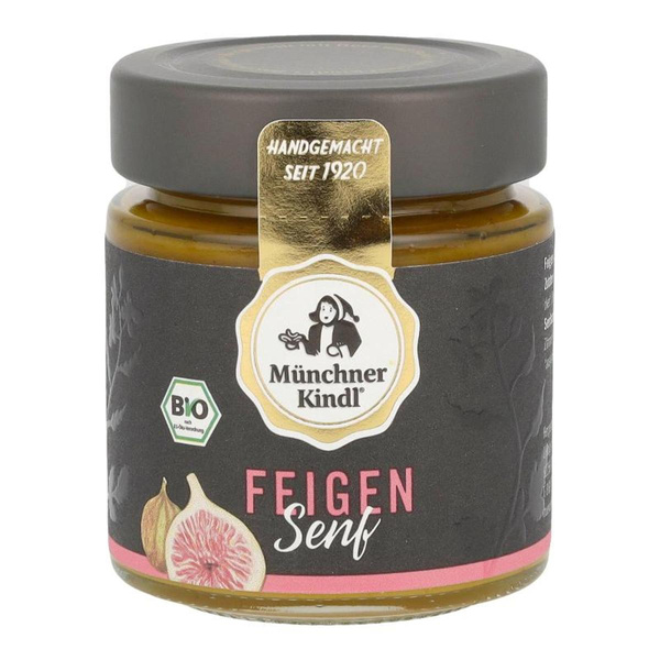 Produktfoto zu Münchner Kindl - Feigensenf - 125ml