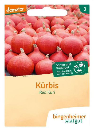 Produktfoto zu Bingenheimer Saatgut - Kürbis Hokkaido