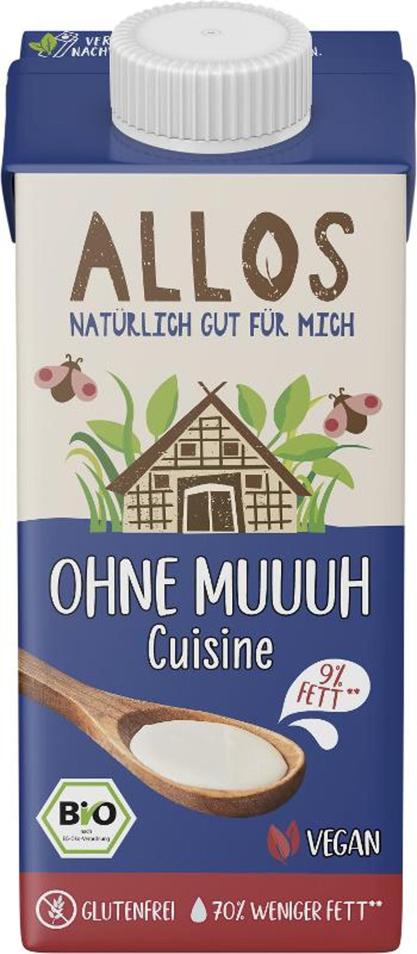 Produktfoto zu Allos - Ohne Muhhh zum Kochen - 200ml