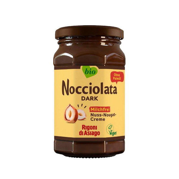 Produktfoto zu Rigoni di Asiago - Nocciolata Nuss Nougat Aufstrich, vegan - 250g