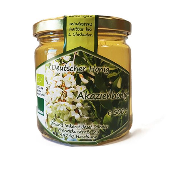 Produktfoto zu Imkerei Stefan Dühnen - Akazienhonig - 500g
