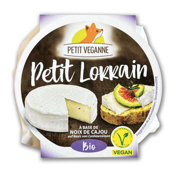 Produktfoto zu Petit Veganne - Petit Lorrain, Alternative zu Camembert - 110g