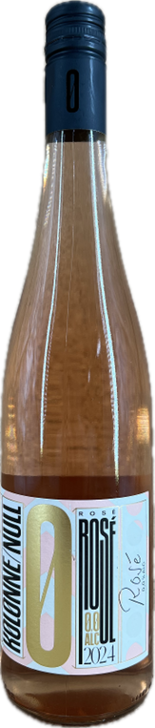Produktfoto zu Kolonne Null - Rosé, alkoholfrei - 0,75l