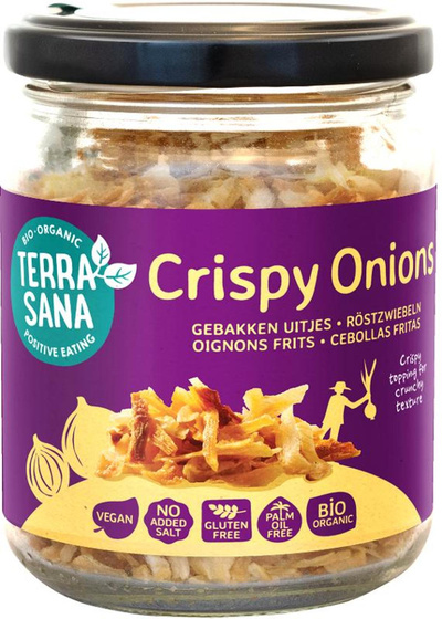 Produktfoto zu TerraSana - Röstzwiebeln, glutenfrei - 75g