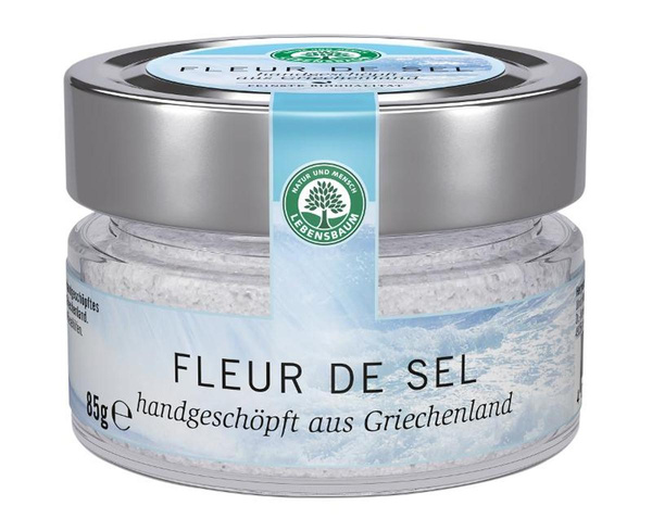 Produktfoto zu Lebensbaum - Fleur de Sel - 85g
