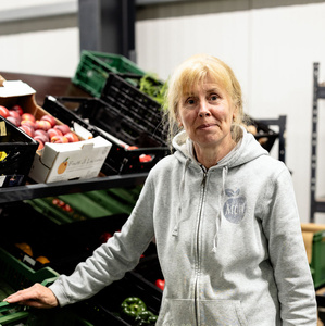Maria - im Packteam des Bioboten