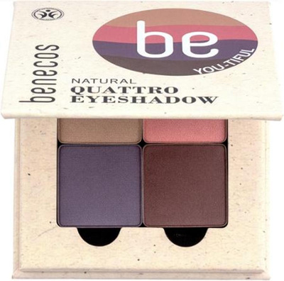 Produktfoto zu Benecos - Quattro Eyeshadow beautiful - 4g