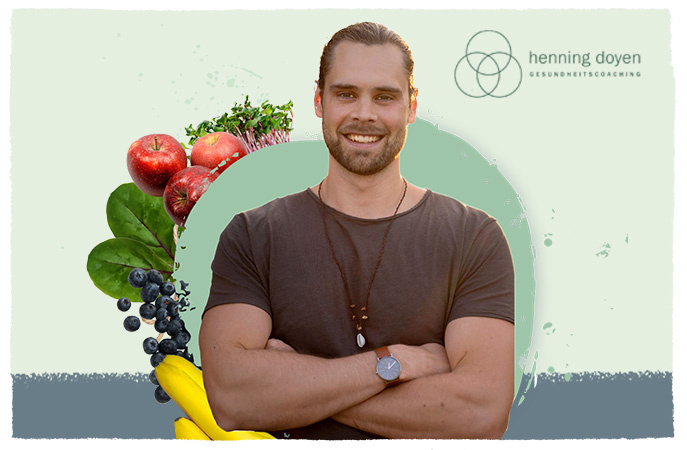 Mach’s dir einfach: Iss besser, fühl dich besser – mit Bio!  Gesundheitscoach Henning Doyen aus Ostfriesland hat wervolle Tipps für eine darmfreundliche und gesunde Ernährung