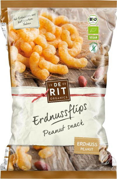 Produktfoto zu De Rit - Erdnuss Flips - 125g