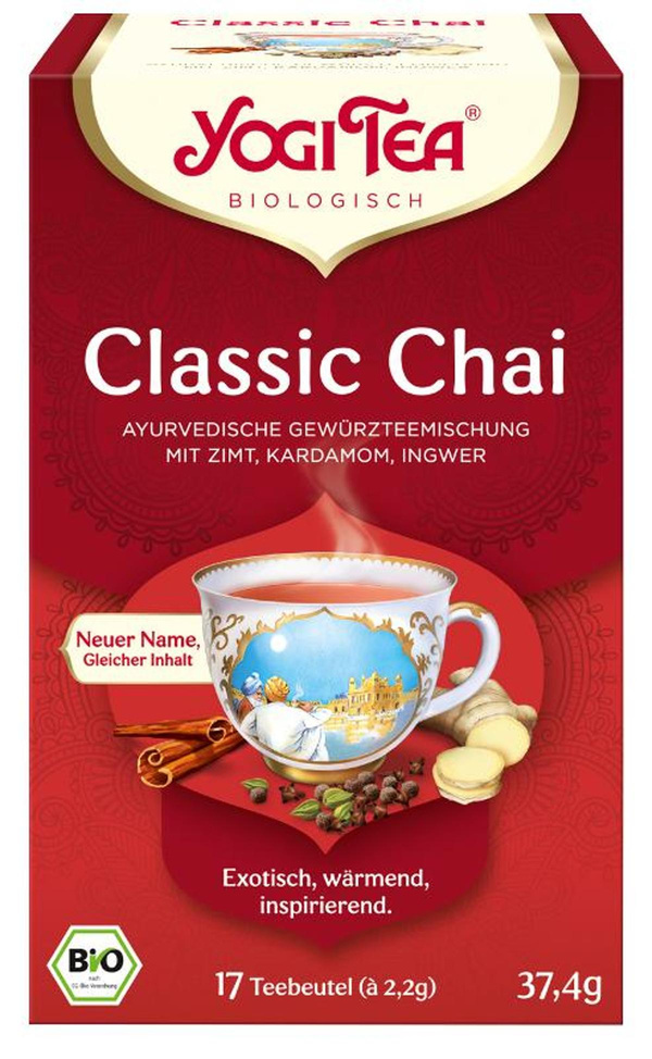 Produktfoto zu Yogi Tea - Classic Chai - 17 x 2,2g