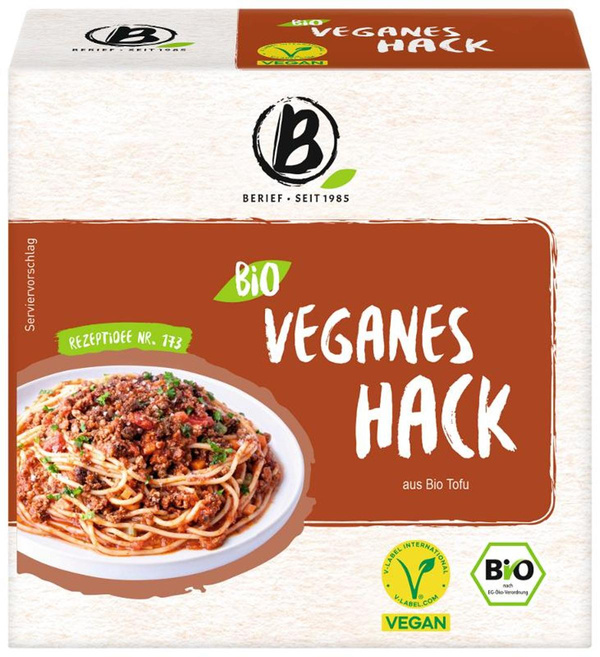 Produktfoto zu Berief - Veganes Hack - 180g