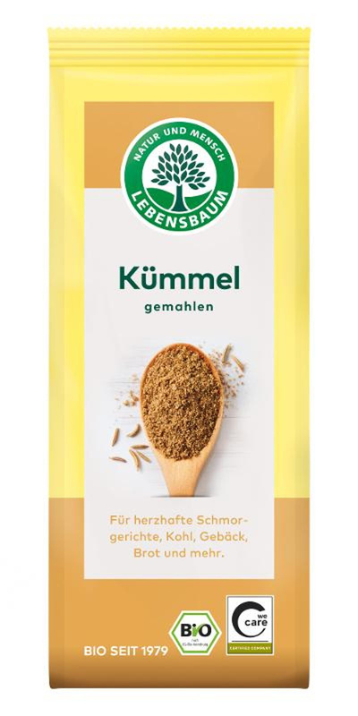 Produktfoto zu Lebensbaum - Kümmel, gemahlen - 40g