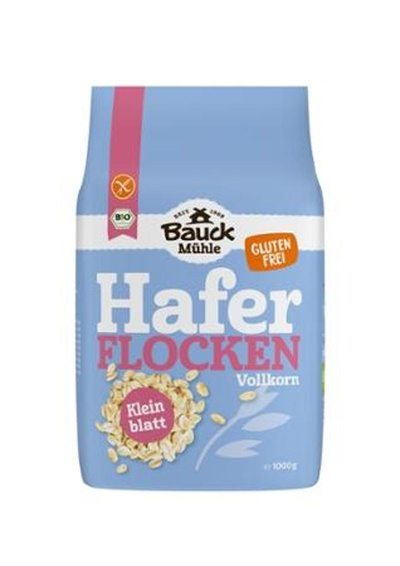 Produktfoto zu Bauck - Haferflocken Kleinblatt, glutenfrei - 1kg