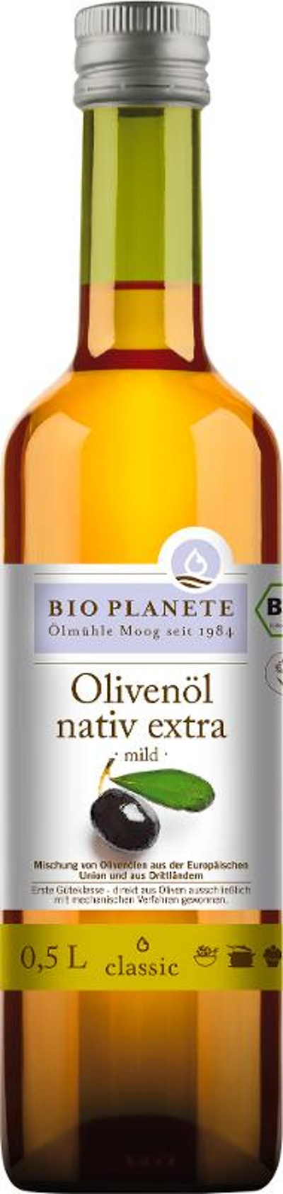 Produktfoto zu Bio Planète - Olivenöl mild - 0,5l