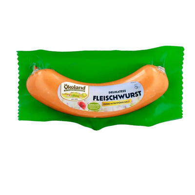 Produktfoto zu Ökoland - Delikatess Fleischwurst - 180g