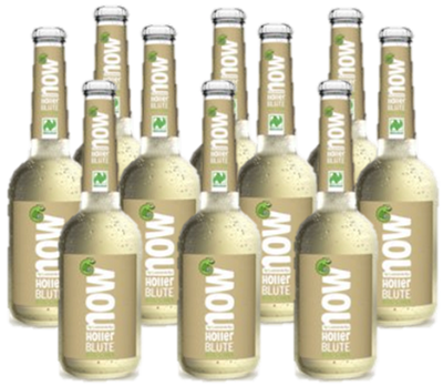 Produktfoto zu now - Holler Blüte - 10 x 0,33l