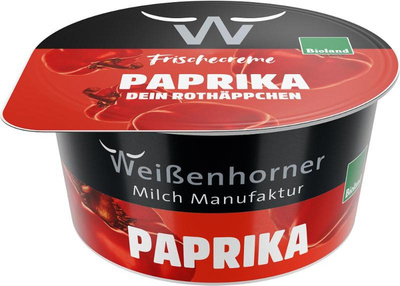Produktfoto zu Weißenhorner - Paprika Creme - 150g
