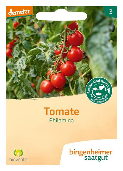 Produktfoto zu Bingenheimer Saatgut - Tomate Cocktail Philamina