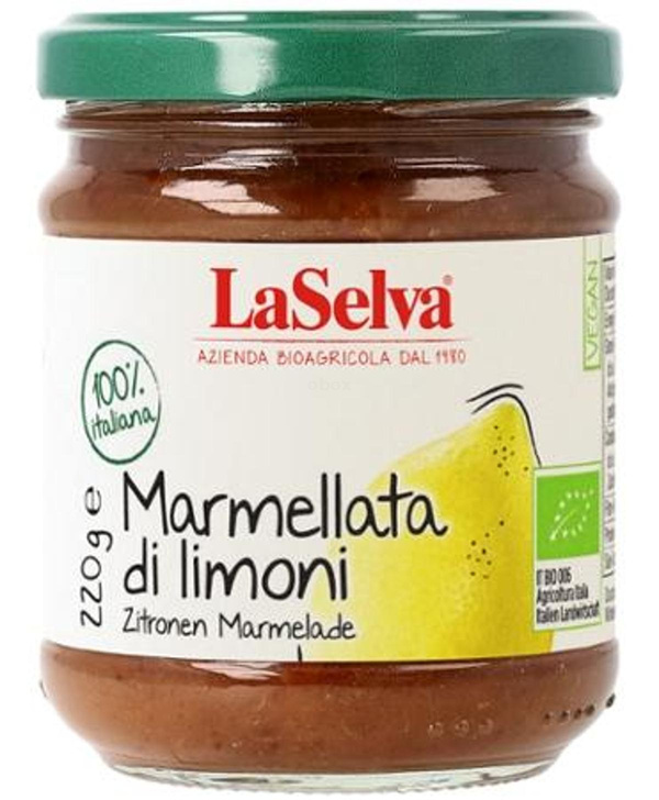 Produktfoto zu LaSelva - Zitronen Marmelade - 220g