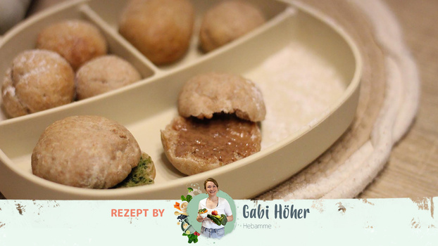 Rezeptbild für 432. Frühstücksbrötchen für Babys - Rezept by Hebamme Gabi Höher