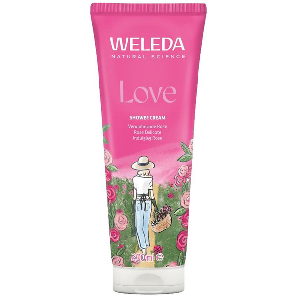 Produktfoto zu Weleda - Aroma Dusche Love - 200ml