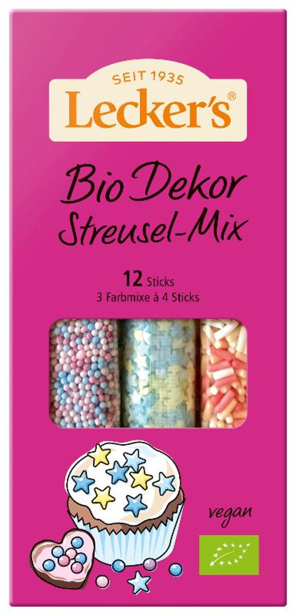 Produktfoto zu Lecker´s - Dekor Streusel - 120g