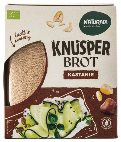 Produktfoto zu Naturata - Knusperbrot Kastanie - 100g