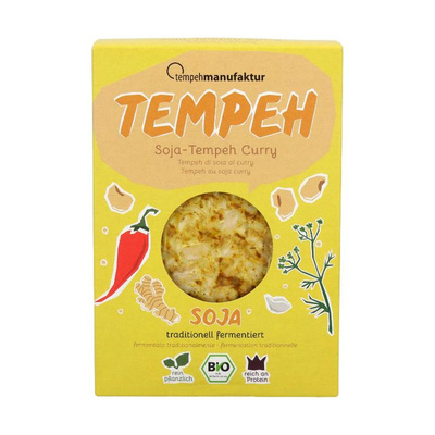 Produktfoto zu tempehmanufaktur - Tempeh Soja Curry - 200g