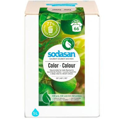 Produktfoto zu Sodasan - Color Waschmittel Limette - 5l