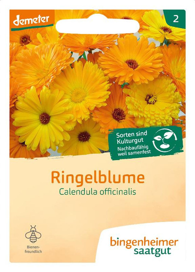 Produktfoto zu Bingenheimer Saatgut - Ringelblume (Calendula)