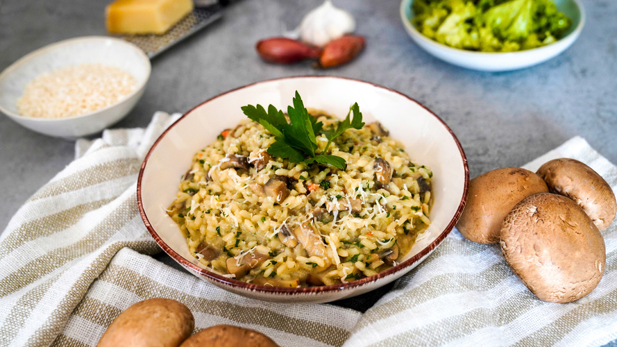 Rezeptbild für 191. Pilzrisotto