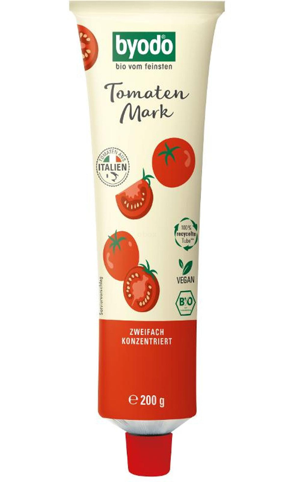 Produktfoto zu byodo - Tomatenmark in der Tube - 200g