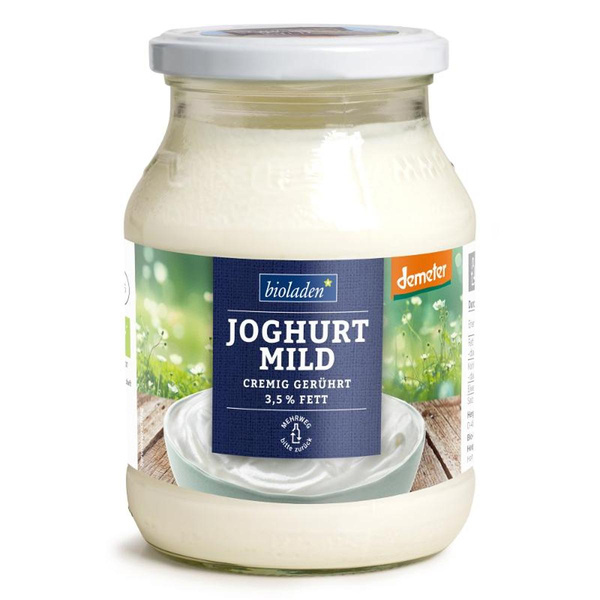 Produktfoto zu bioladen - Joghurt Natur, 3,5% - 500g