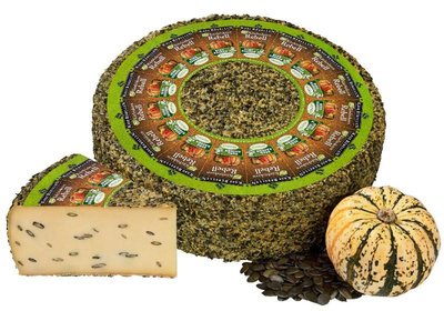 Produktfoto zu Käserebellen- Kürbiskern Rebell - aus Heumilch g.t.S