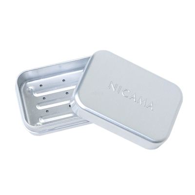 Produktfoto zu Nicama - Seifendose mit Abtropfgitter