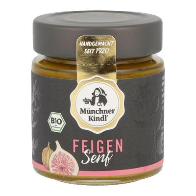Produktfoto zu Münchner Kindl - Feigensenf - 125ml