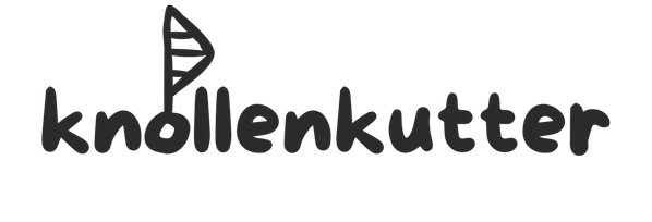 KI generiert: Der Hauptinhalt des Bildes ist das Logo mit dem Text "knollenkutter".