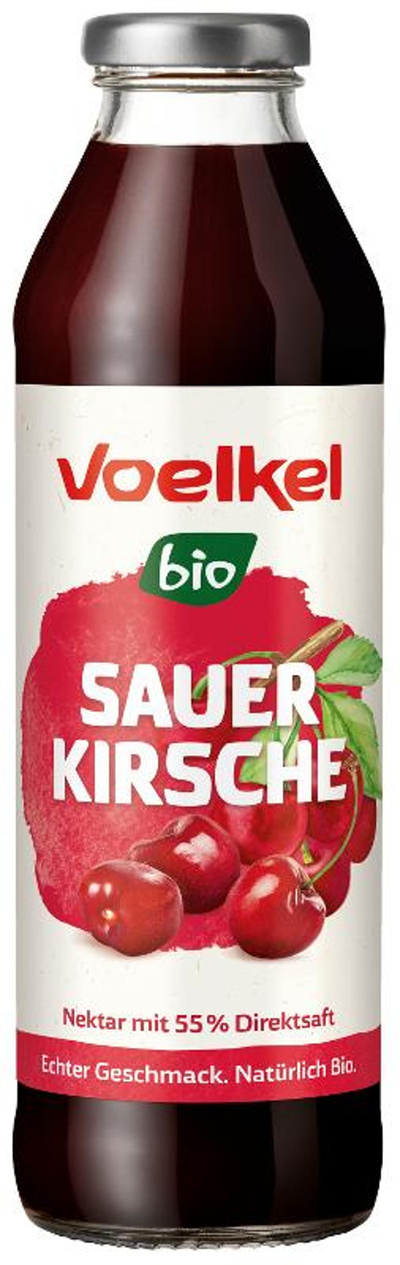 Produktfoto zu Voelkel - Sauerkirsche Nektar - 0,5l