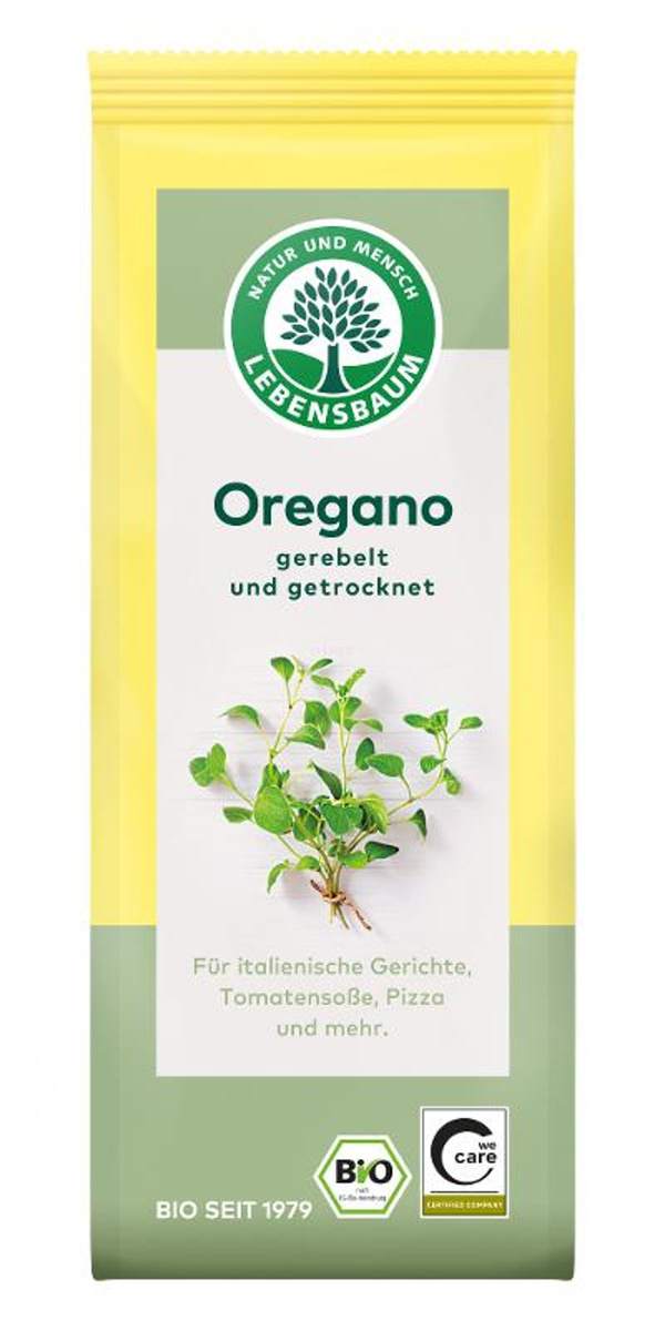 Produktfoto zu Lebensbaum - Oregano, gerebelt - 15g
