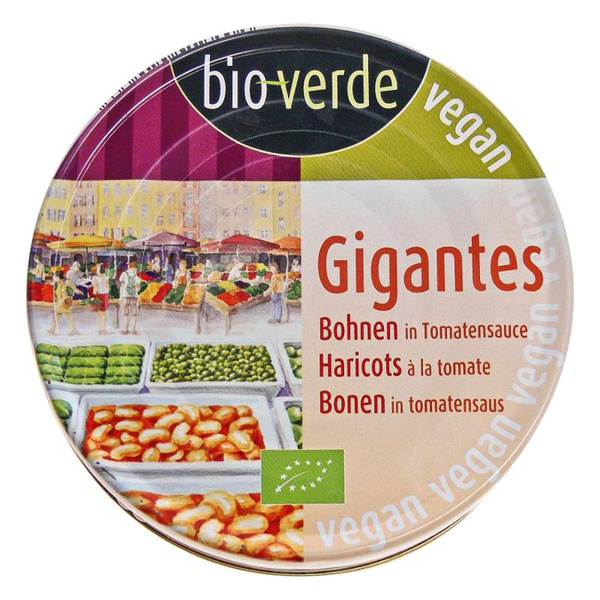 Produktfoto zu bio-verde - Gigantes Riesenbohnen - 190g