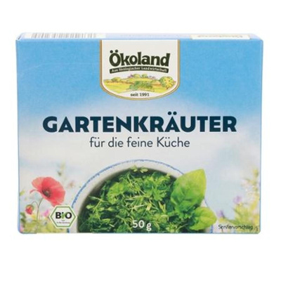 Produktfoto zu Ökoland - Gartenkräuter, fein gehackt, tiefgekühlt - 50 g