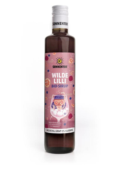 Produktfoto zu Sonnentor - Wilde Lilli Sirup - 0,5l